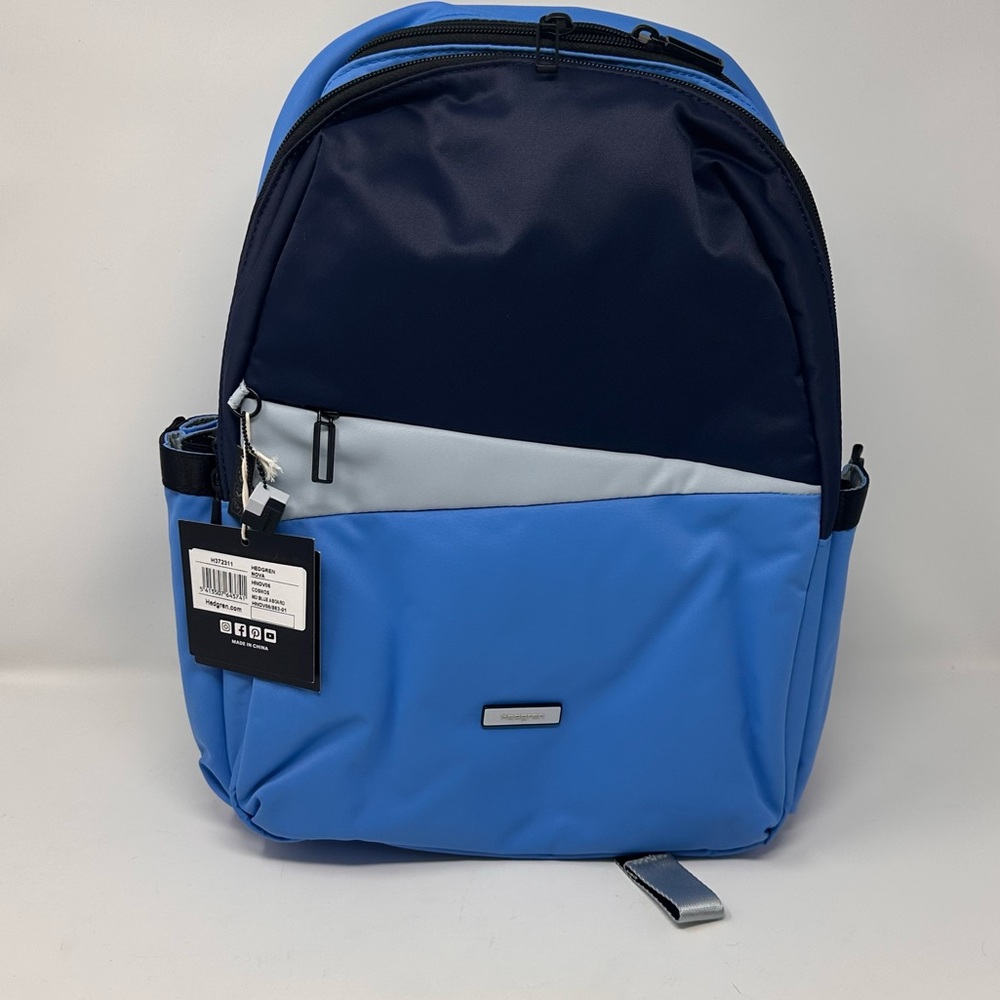 NWT Hedgren Cosmos Blue Aboard Backpack